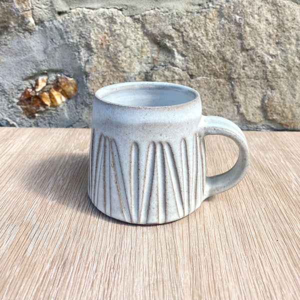 K Ceramics Hand Carved Mug