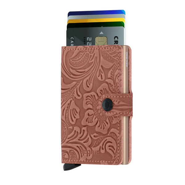 Secrid Mini Wallet - Ornament Rose