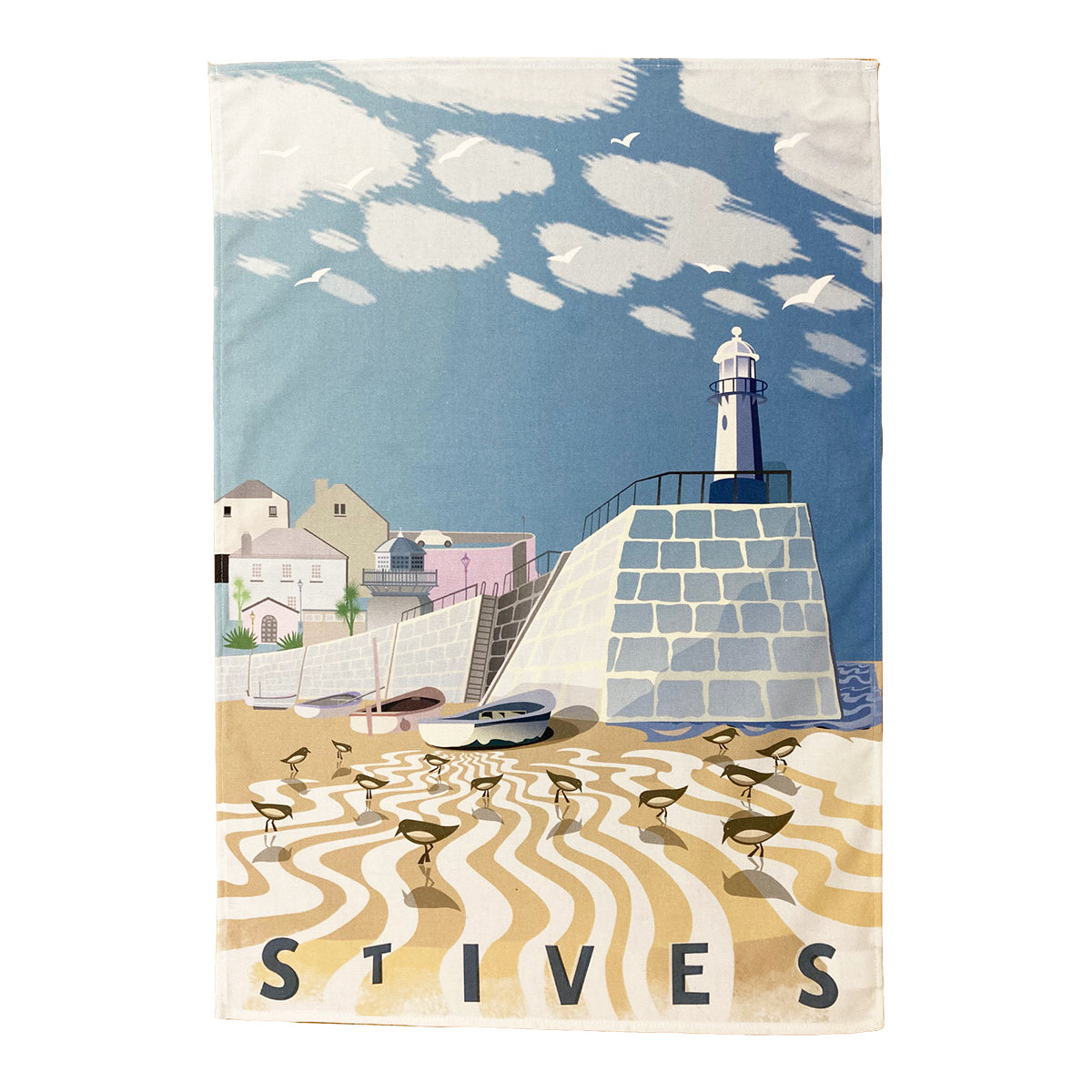 St Ives Tea Towel